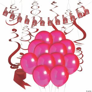 Party Decorations |  Red Team Spirit Decorating Kit – 38 Pc. Party Decorations Party Decorations