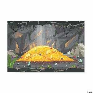 Party Decorations |  Treasure Hunt Cave Backdrop – 3 Pc. Party Decorations Party Decorations