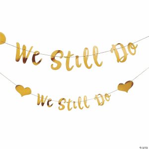 Party Decorations |  We Still Do Anniversary Party Garland Party Decorations Party Decorations