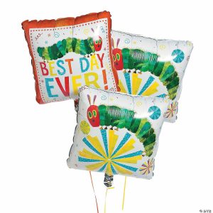 Party Decorations |  World of Eric Carle The Very Hungry Caterpillar™ 17″ Mylar Balloons – 3 Pc. Party Decorations Party Decorations