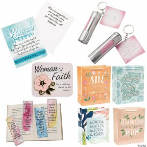 Party Favors |  120 Pc. Mother’s Day Women of Faith Gift Kit for 24 Party Favors Party Favors