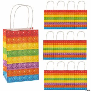 Party Favors |  5 1/2″ x 8 1 2″ Small Lotsa Pops Party Gift Bags – 12 Pc. Party Favors Party Favors