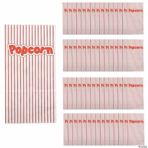 Party Favors |  5″ x 10″ Bulk 60 Pc. Popcorn Bags Party Favors Party Favors