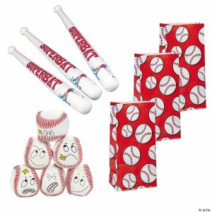 Party Favors |  Baseball Party Favor Kit for 12 Party Favors Party Favors