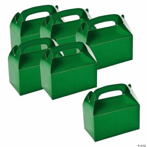 Party Favors |  Bulk 48 Pc. Green Favor Boxes Party Favors Party Favors