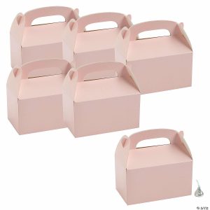 Party Favors |  Bulk 48 Pc. Light Pink Favor Boxes Party Favors Party Favors