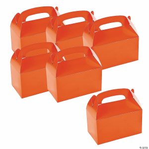 Party Favors |  Bulk 48 Pc. Orange Favor Boxes Party Favors Party Favors