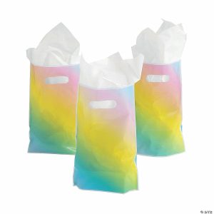 Party Favors |  Bulk  50 Pc. Pastel Rainbow Goody Bags Party Favors Party Favors