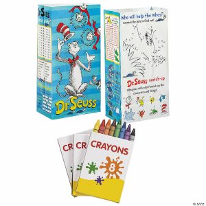 Party Favors |  Dr. Seuss™ Activity Treat Bag Kit for 12 Party Favors Party Favors