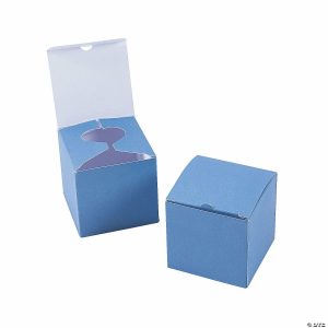 Party Favors |  Dusty Blue Favor Boxes – 24 Pc. Party Favors Party Favors