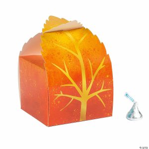 Party Favors |  Fall Leaf Favor Boxes – 12 Pc. Party Favors Party Favors