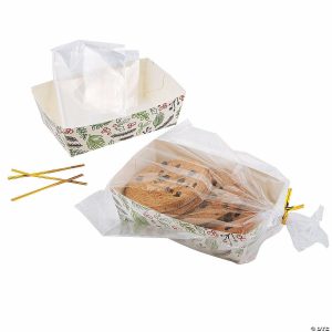 Party Favors |  Holiday Treat Container Giveaway Sets – Makes 12 Party Favors Party Favors