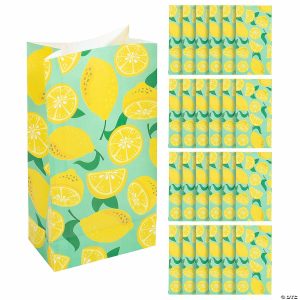 Party Favors |  Lemon Party Treat Bags – 12 Pc. Party Favors Party Favors