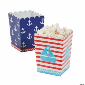 Party Favors |  Little Sailor Mini Popcorn Boxes – 24 Pc. Party Favors Party Favors