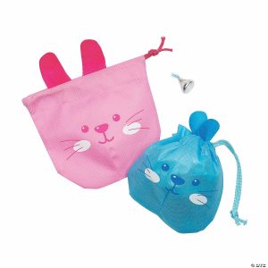 Party Favors |  Mini Easter Drawstring Bags – 12 Pc. Party Favors Party Favors