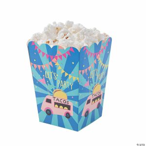 Party Favors |  Mini Food Truck Party Popcorn Boxes – 6 Pc. Party Favors Party Favors