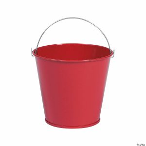 Party Favors |  Mini Red Favor Pails – 12 Pc. Party Favors Party Favors