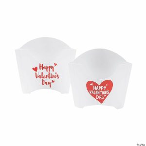 Party Favors |  Valentine Fry Snack Containers – 24 Pc. Party Favors Party Favors