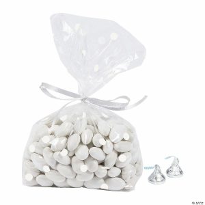 Party Favors |  White Polka Dot Cellophane Bags – 12 Pc. Party Favors Party Favors