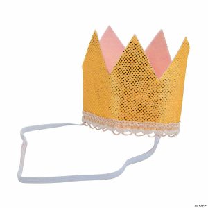 Apparel & Accessories |  1st Birthday Girl Glitter Crown Apparel & Accessories Apparel & Accessories