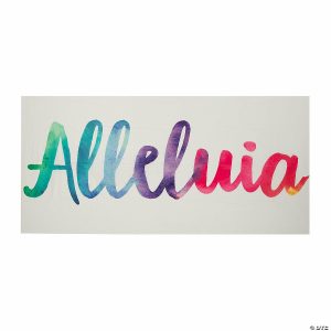 Party Decorations |  Alleluia Banner – Medium Party Decorations Party Decorations