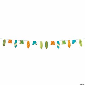 Party Decorations |  Surf’s Up Birthday Garland Party Decorations Party Decorations