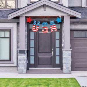 Party Decorations |  Large Outdoor USA Garland Party Decorations Party Decorations